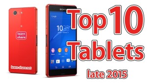 Read more about the article Top 10 Tablets 2015